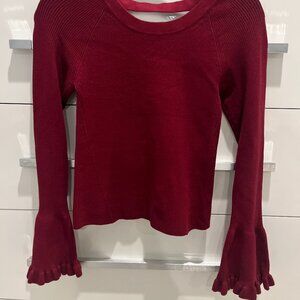 Anthropologie Maeve Sweater with Flare Sleeves - SIZE S